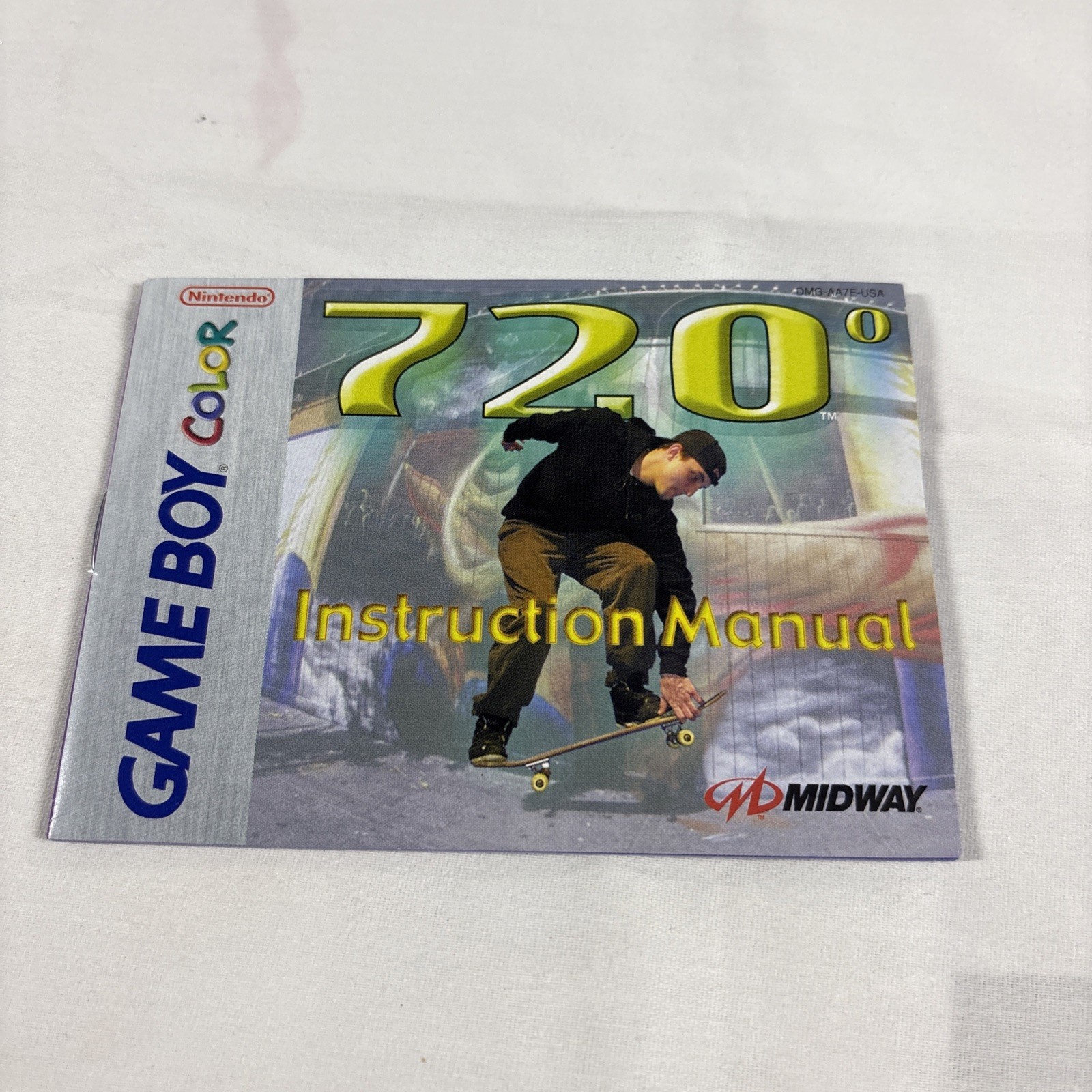 Nintendo Game Boy Color 720* Instruction Manual 1998