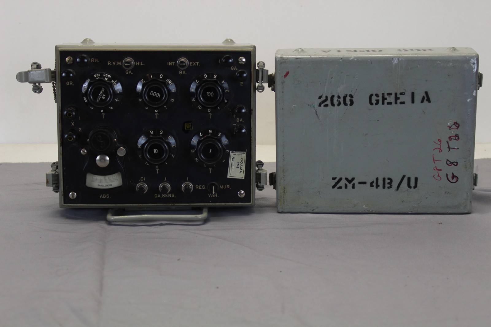 Gray Instrument military resistance bridge ZM-4B/U *Untested*