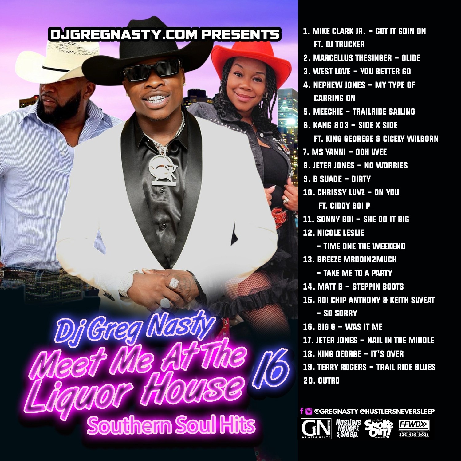 Dj Greg Nasty - Meet Me At The Liquor House 16 (Southern Soul Hits)