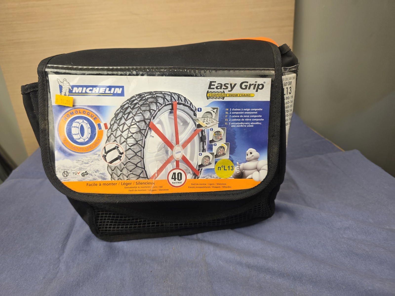 Snow Chains Michelin Easy Grip Snowchains 1 Pair. Never Used. Size Compatibility