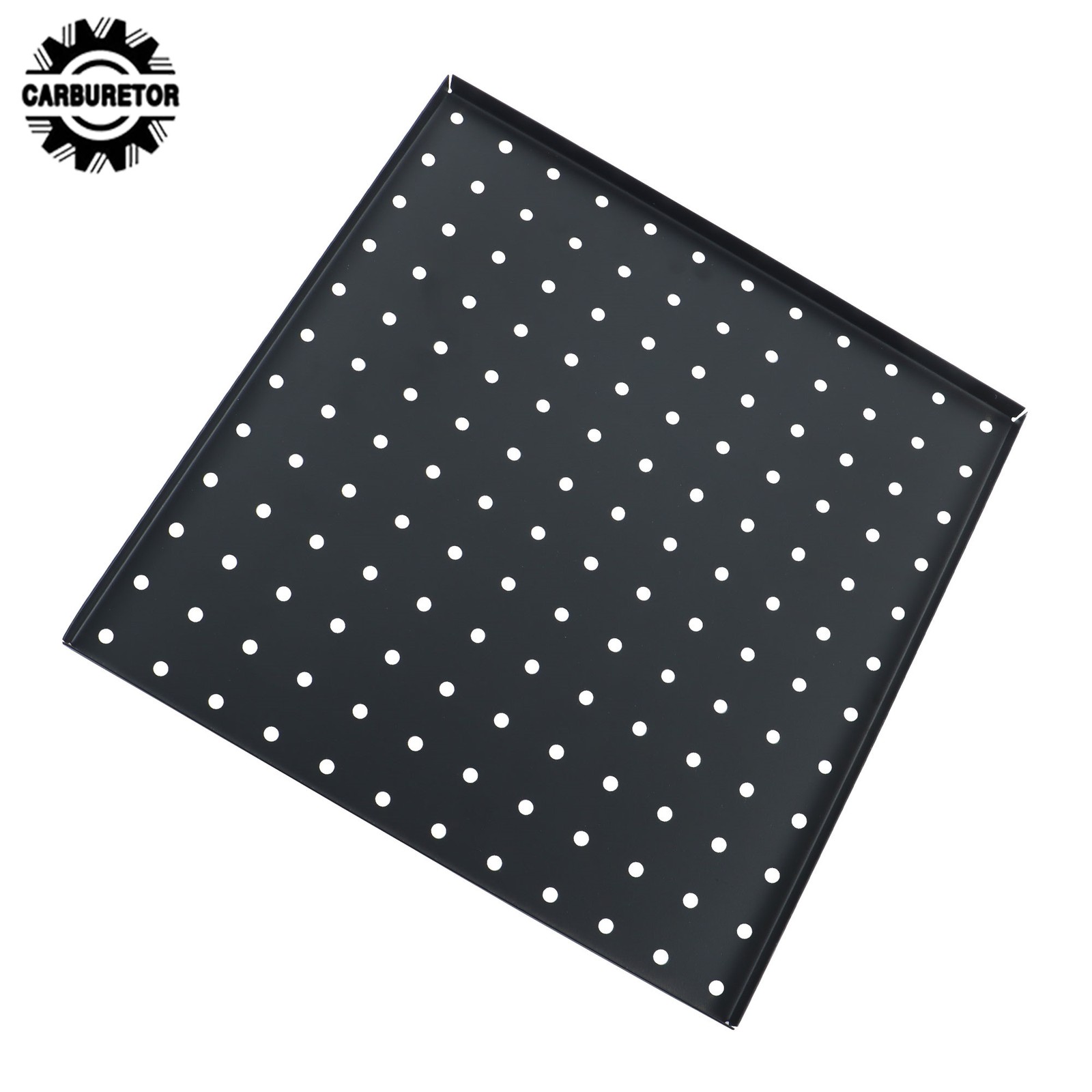 4 Pack 12 × 12 Inch Metal Pegboard Panel Wall Organizer Panel Storage Hanger