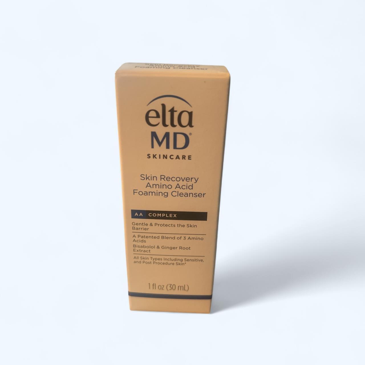 Elta MD Skin Recovery Amino Acid Foaming Cleanser 1oz/30ml NEW IN BOX & FRESH