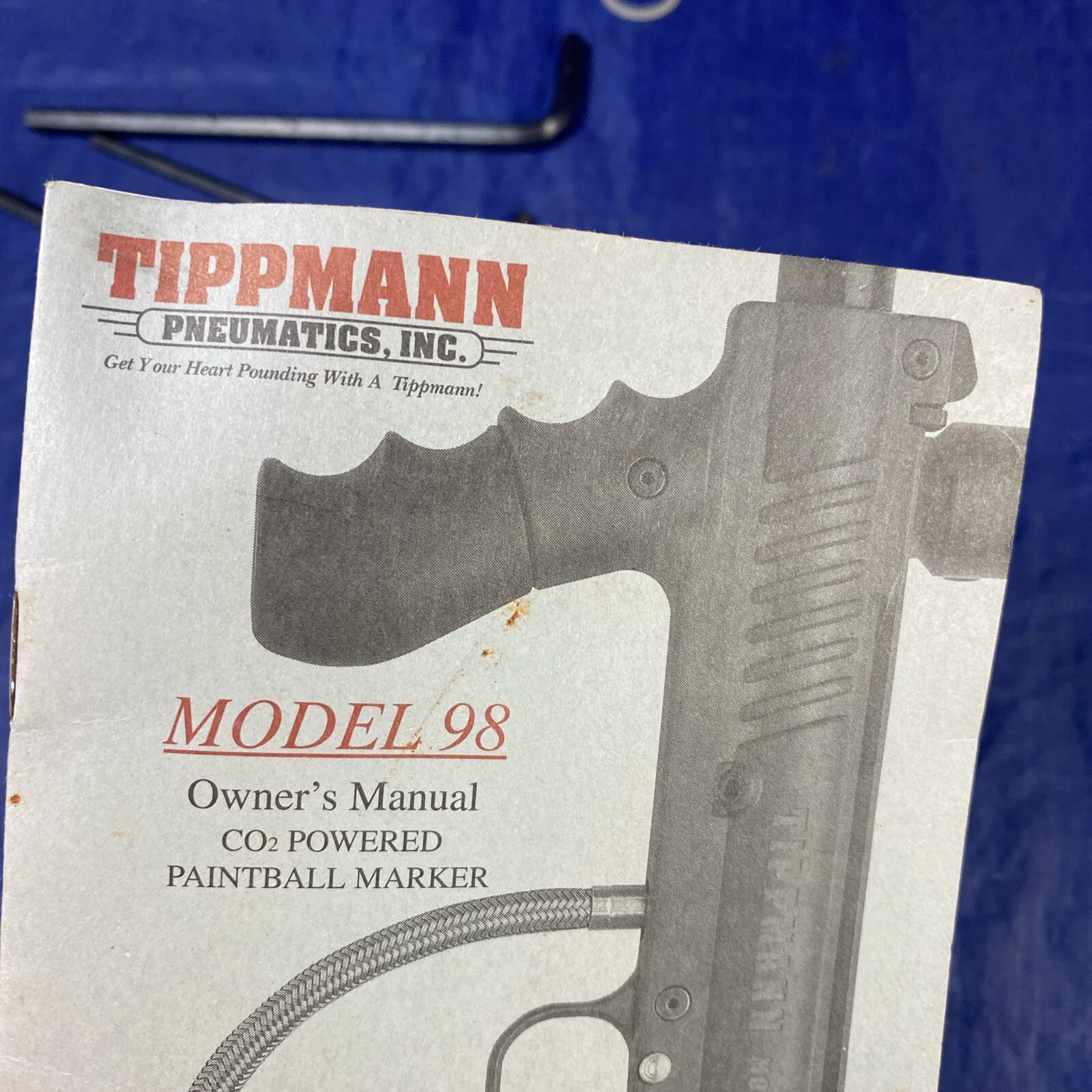 Tippmann Model 98 Manual & Parts Paintball