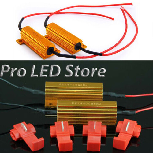 3157RESISTENCIAS LED ERROR 6OHM 50W PARPADEO INTERMITENTE para Ford Expedition