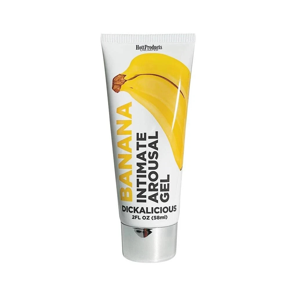 DICKALICIOUS BANANA INTIMATE AROUSAL GEL 2 FL OZ