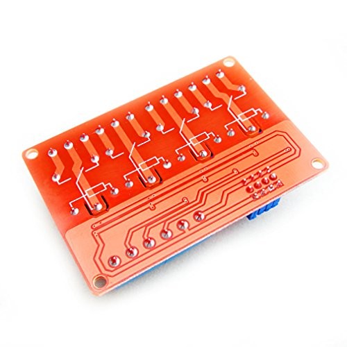12V 4 Channel Relay Module with OPTO-Isolated Support High and Low Level Small