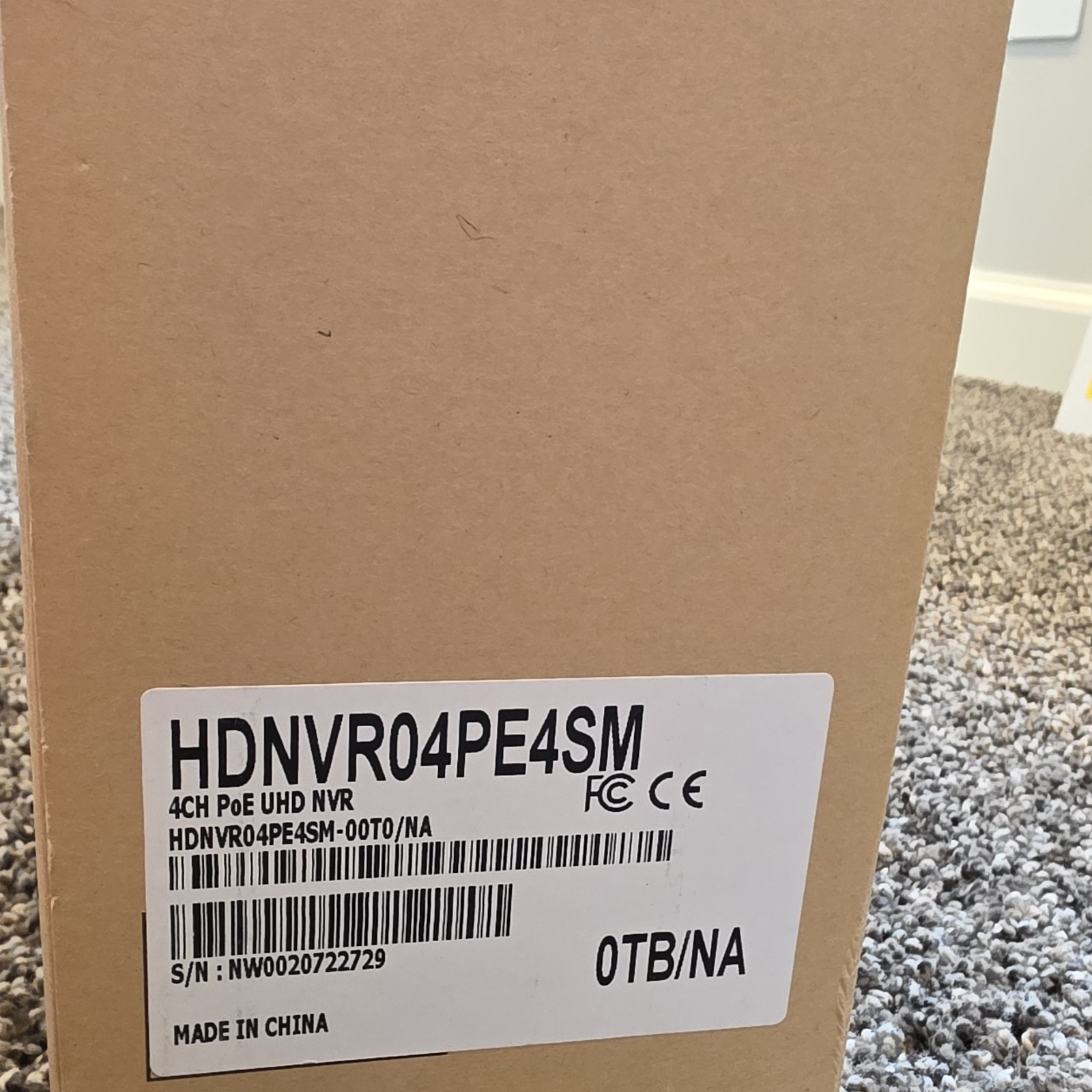 LInespex HDNVR04PE4SM UHD w/LineSpex Industrial unit