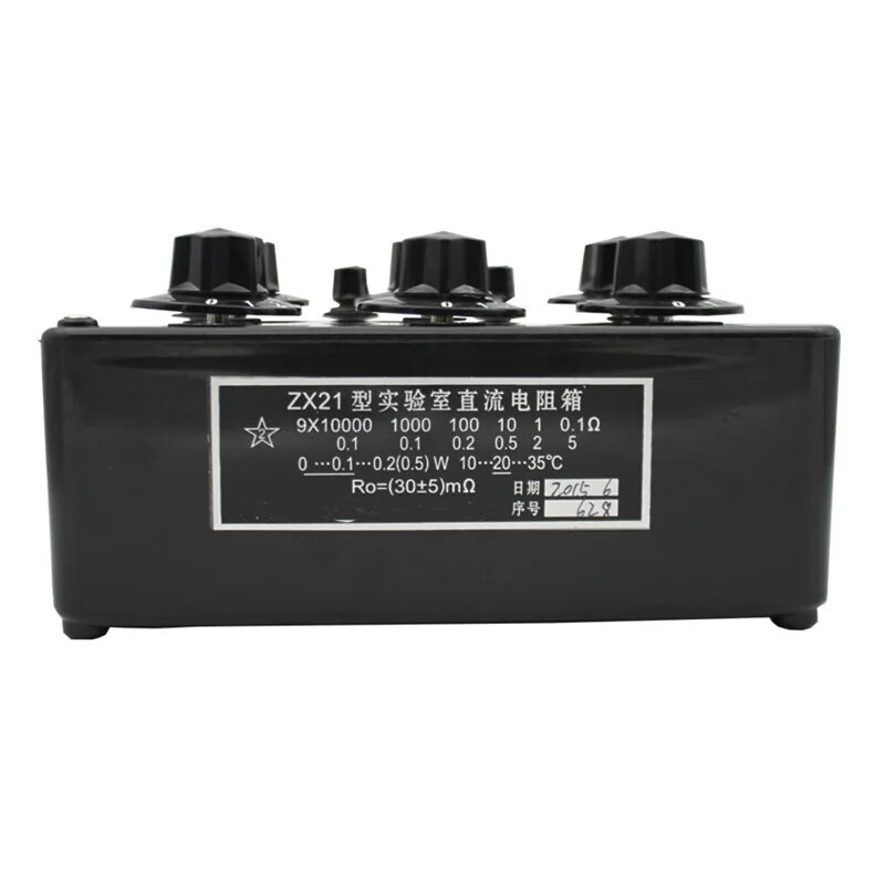 ZX21 Precision Variable Decimal Resistance Resistance Box 0.1R Rotary DC
