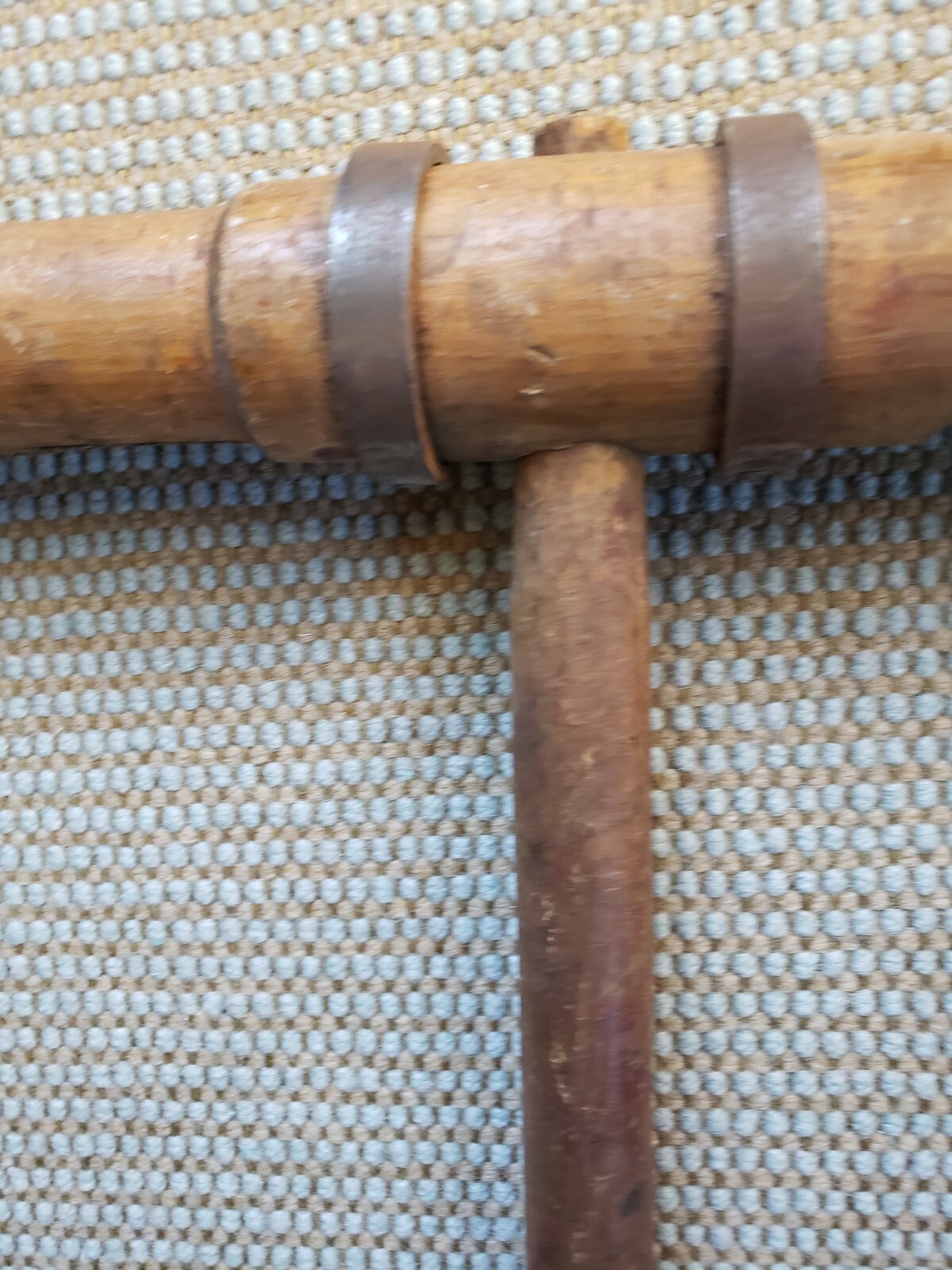 Antique Shipwright's Caulking Hammer Mallet Ship Builder Collector Tool RARE VG+