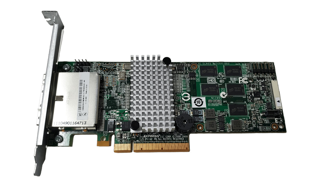 LSI MegaRAID MR SAS 9280-8e // L3-25152-56A 512MB SAS RAID Controller Card