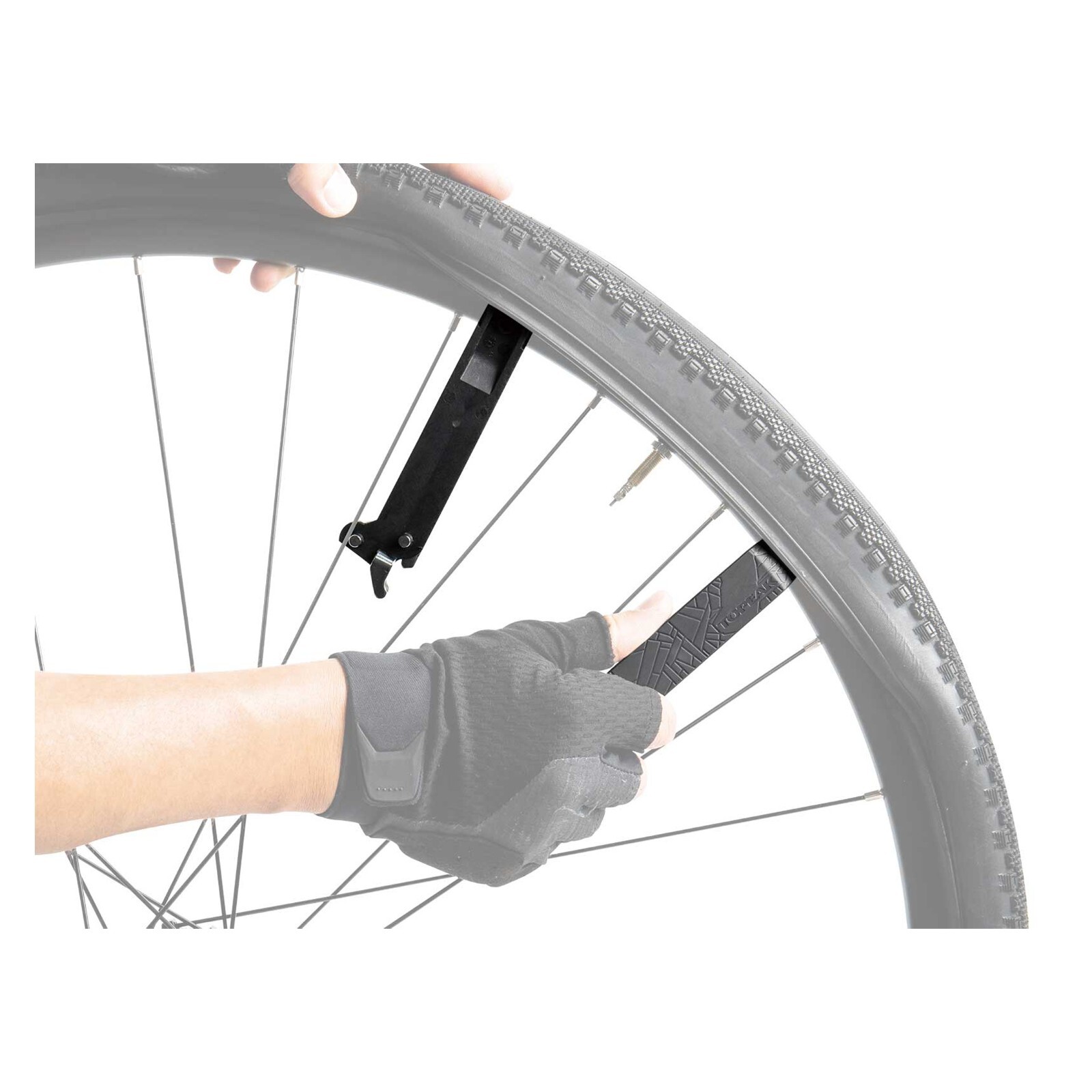 Tool Chain Master Link Topeak Power Lever-X w/Tire Levers-Chain Hook/PV Tool