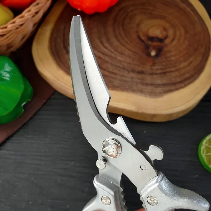 Kitchen Scissors Heavy Duty Chicken Bone Cutter Bottle Opener Meat Shears