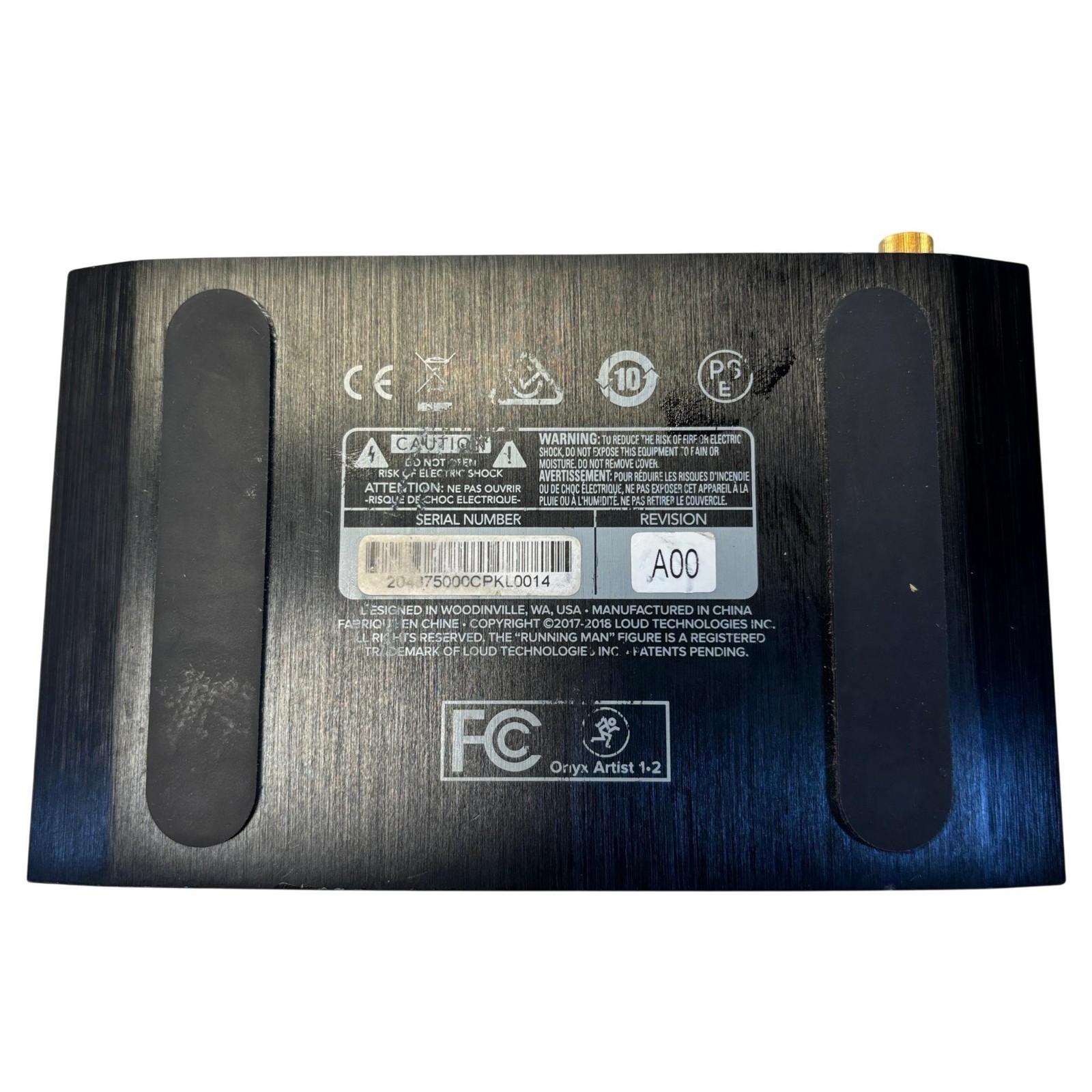 Mackie Onyx Artist 1-2 USB Audio Interface