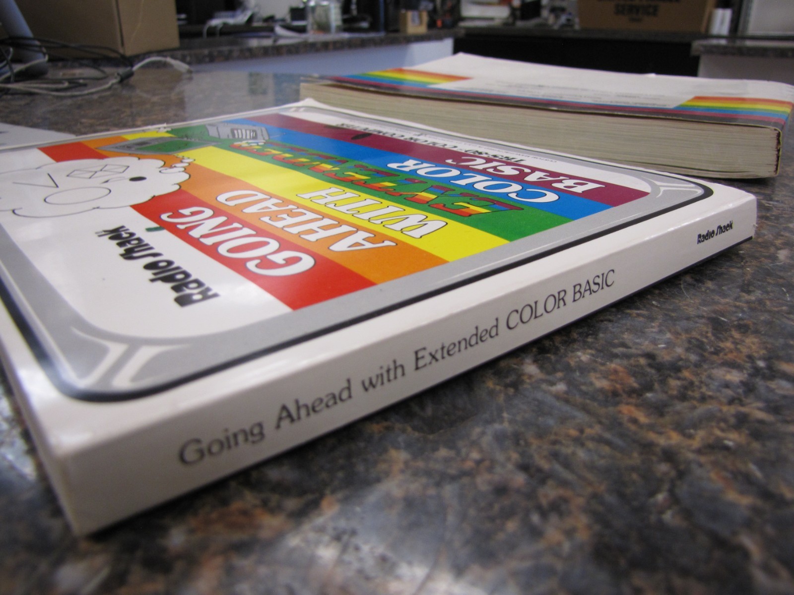 Radio Shack Getting Started Color BASIC, Going Ahead w/ Extended Manuals NICE!