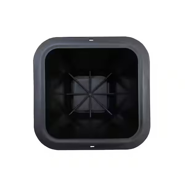6 Inch Bed Risers 4-Pack Durable Heavy Duty Construction Ensures Black New