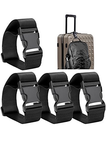 Add a Bag Luggage Strap Adjustable Suitcase Belt Straps Accessories for