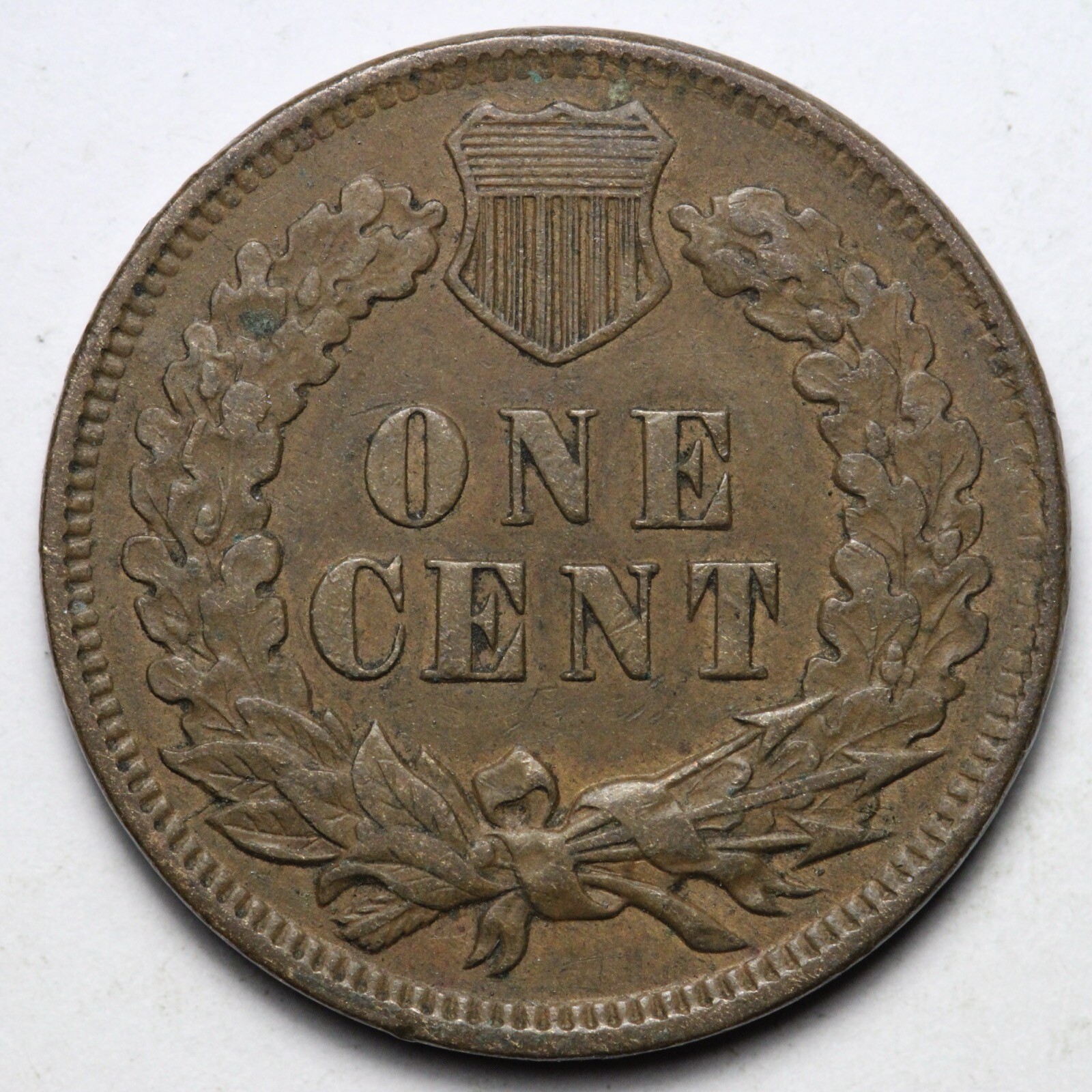 1907 Indian Head Cent Penny AU E201 T