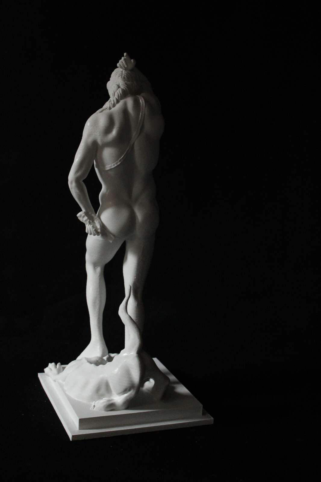 Apollo slaying Python Sculpture. ''20/50cm Big size desk gadget