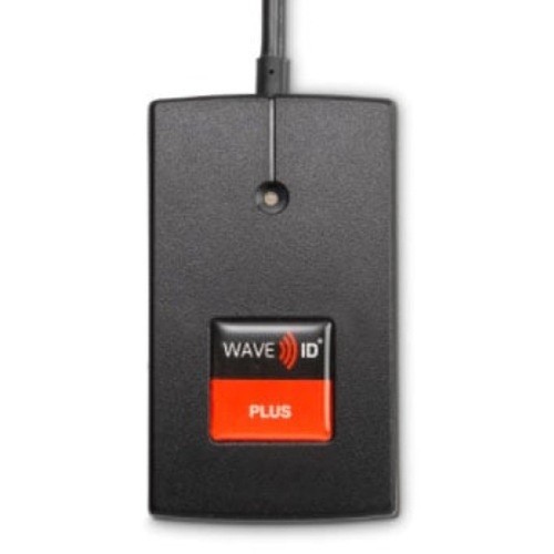 rf IDEAS WAVE ID Plus V2 keystroke surface Mount - Black - KT-805W1BKU-IP67