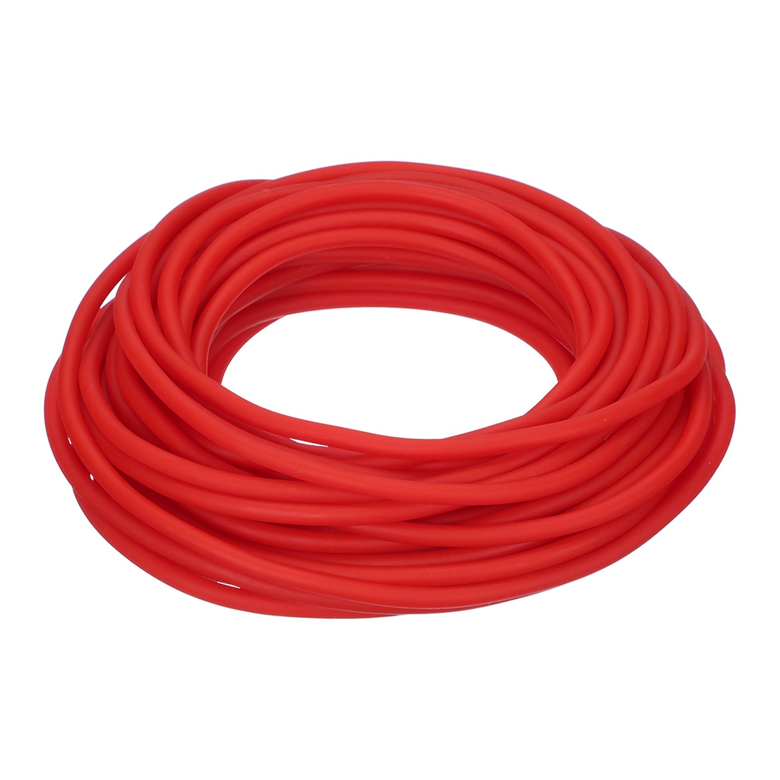 Natural Latex Rubber Band, 32.8FT Slingshots Band 0.17"x0.07"(ODxID) (Red)