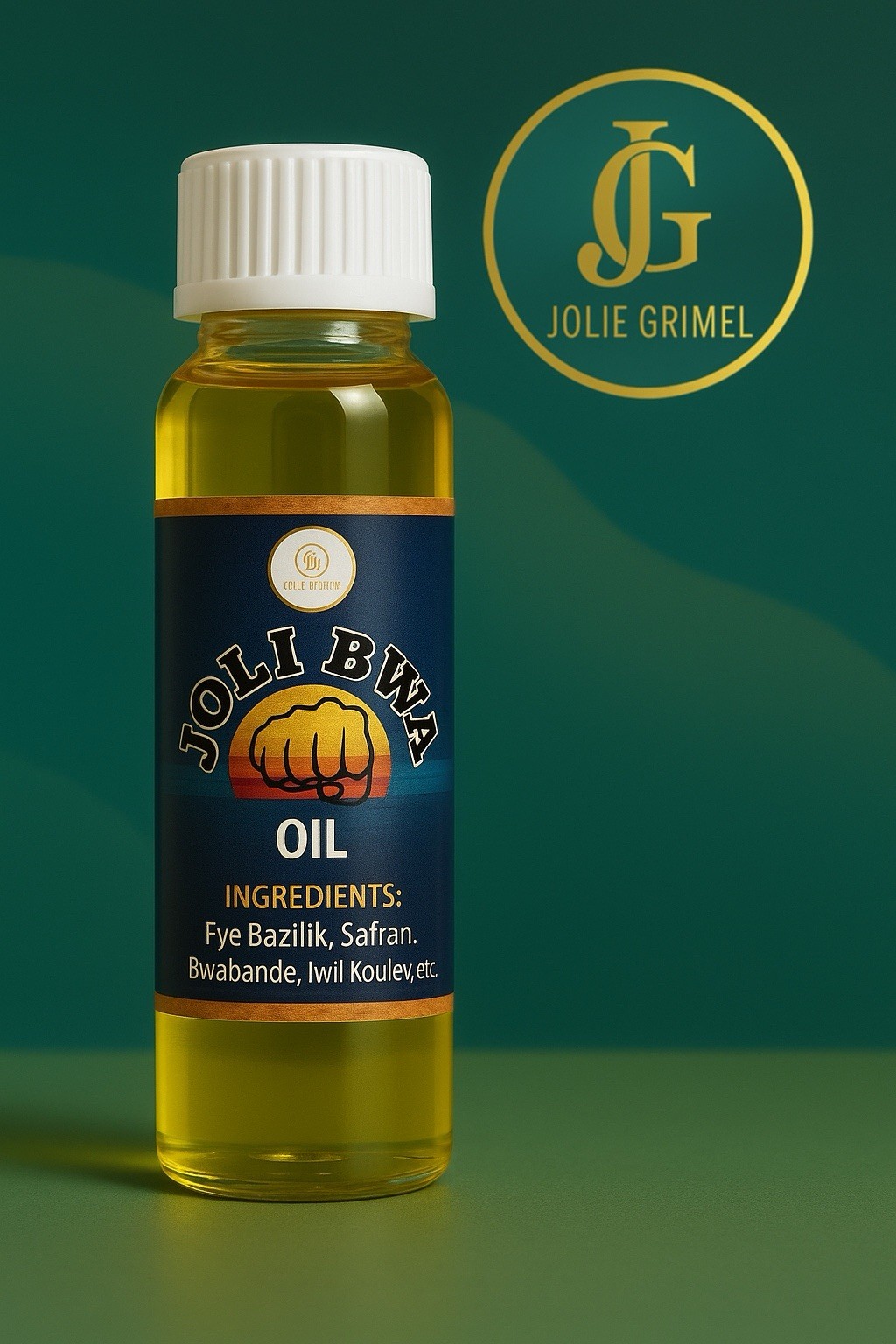 Joli Bwa grosi gigit Men’s Oil Traditional Botanical Blend Natural Organic .