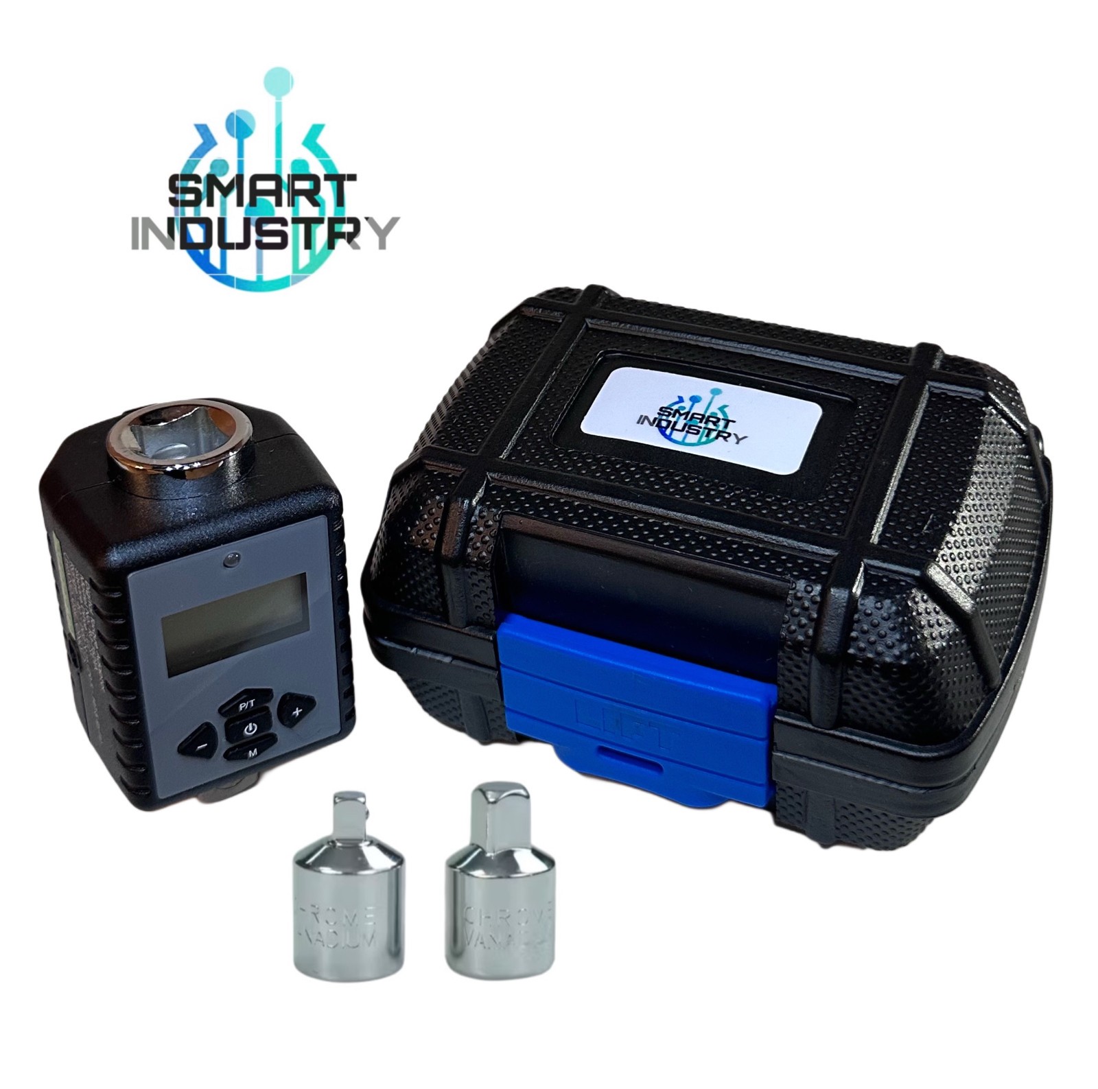 Digital Torque Adapter 1/2" Drive - Tolerance 40-200Nm - Adapters 3/8" & 1/4"