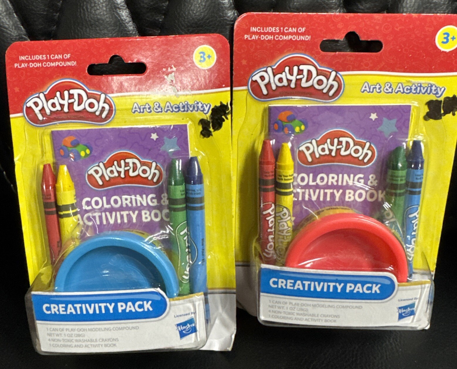 Set of 2 Play-Doh Art and Activity Sets for Children. Creativity Packs. New.