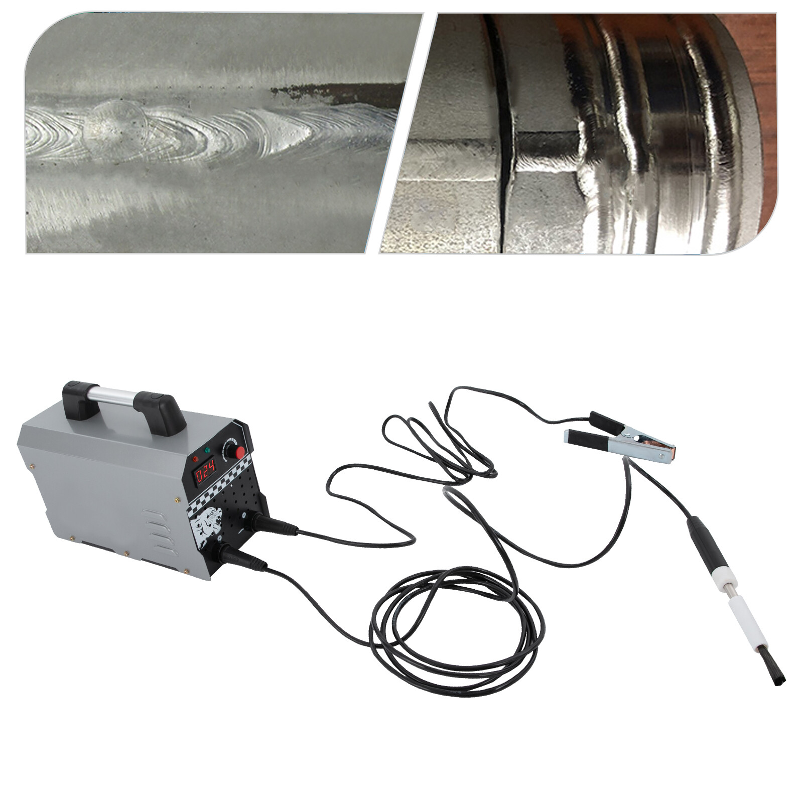 For Metal/arc/laser Welding 1000W Welding Bead Processor Weld Cleaning Machine