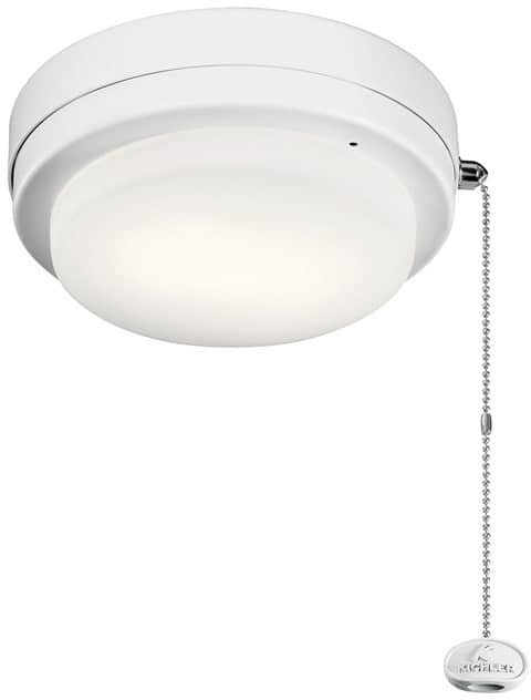 Kichler 338629MWH Arkwet Climates Outdoor 1-Light Kit 17 Watts LED, Matte White