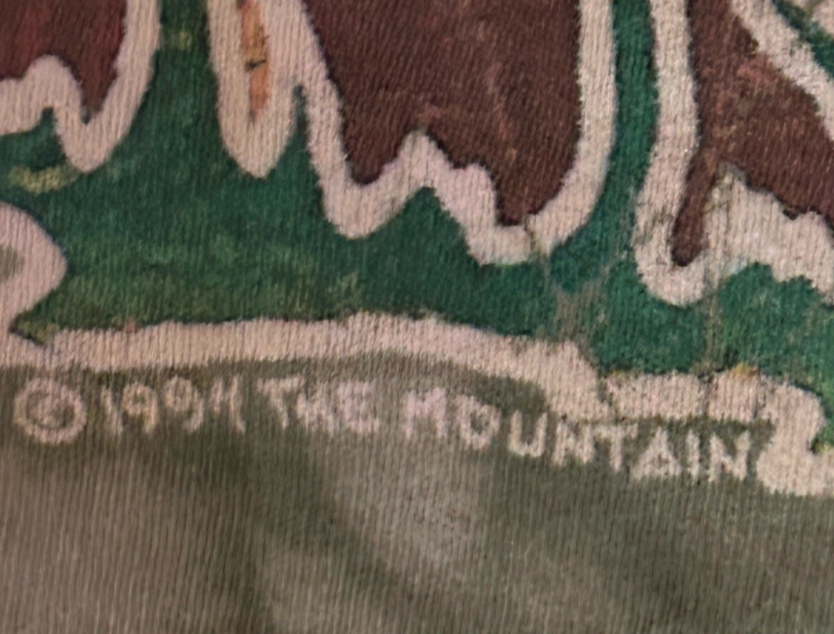 THE MOUNTAIN GRATEFUL DEAD VW 1994 TOUR BUS BATIK & TIE DYE Green 5XL New