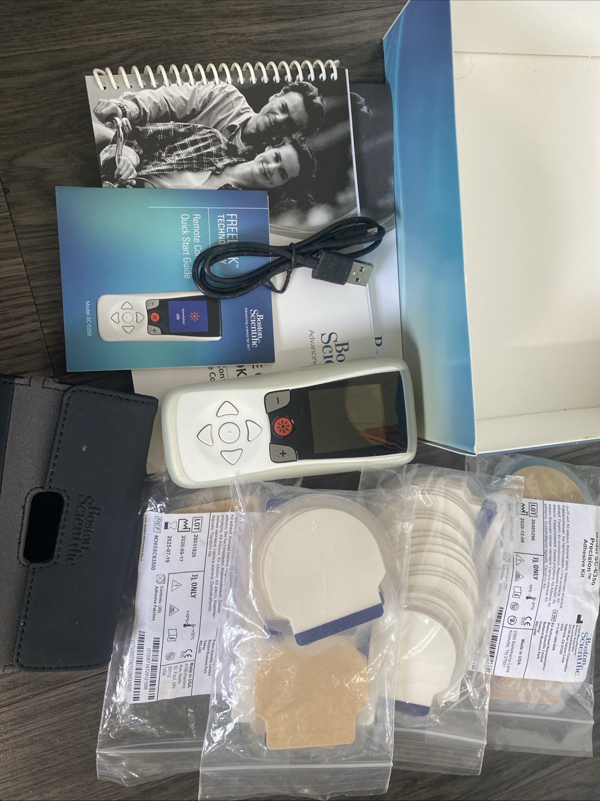TWO BOSTON SCIENTIFIC Freelink Remote Control Kits Model SC5562-1 With Extras