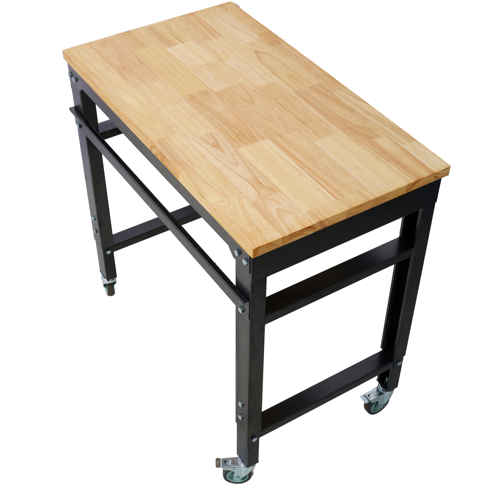 35" 48" 60" Wide Rolling Workbench Adjustable Workshop Tool Bench for Garage