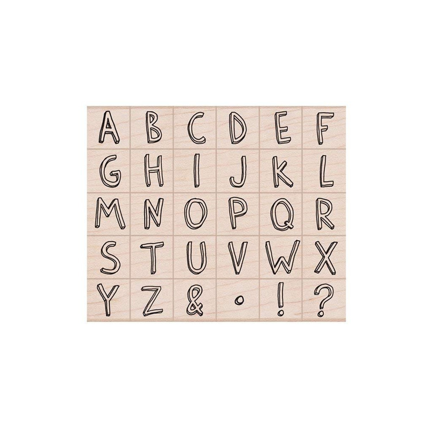 Hero Arts LP335 Wood Sets, Informal Letters