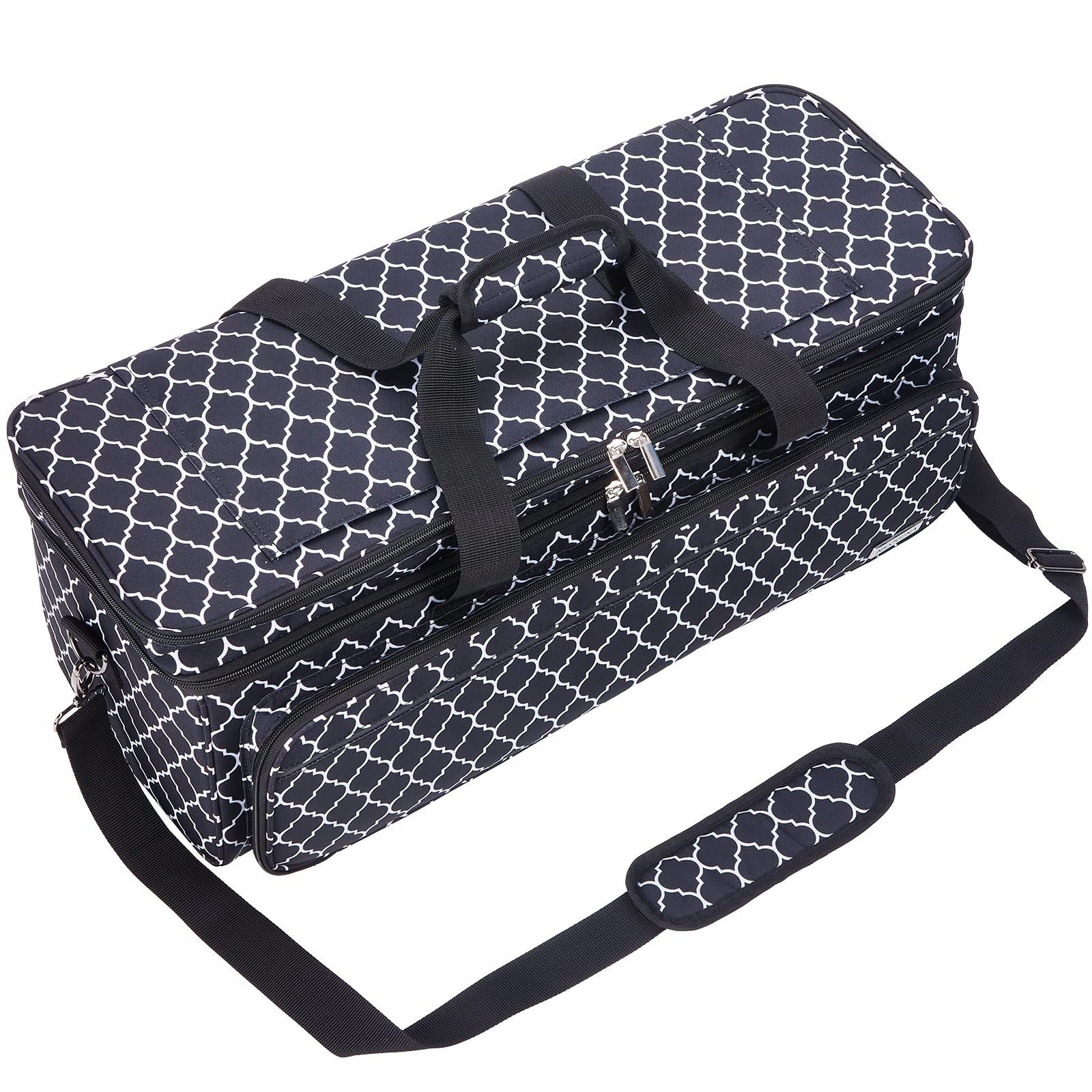 NICOGENA Double Layer Carrying Case with Mat Pocket for Cricut Maker 3, Explo...