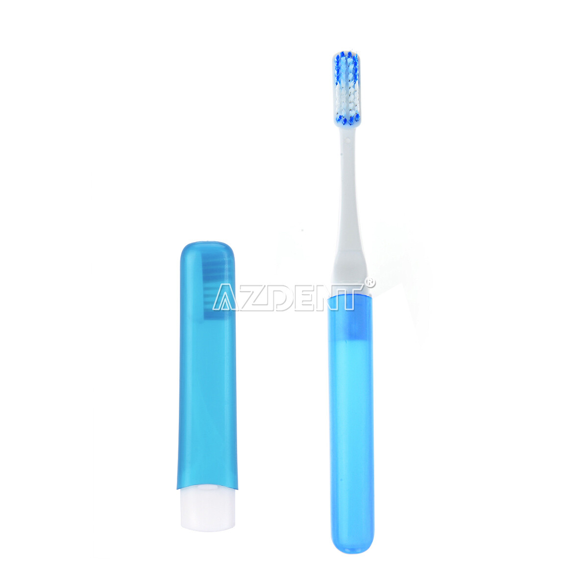 5 Packs Dental Orthodontic Brush Ties Toothbrush Brush Floss Kit Oral Care Blue
