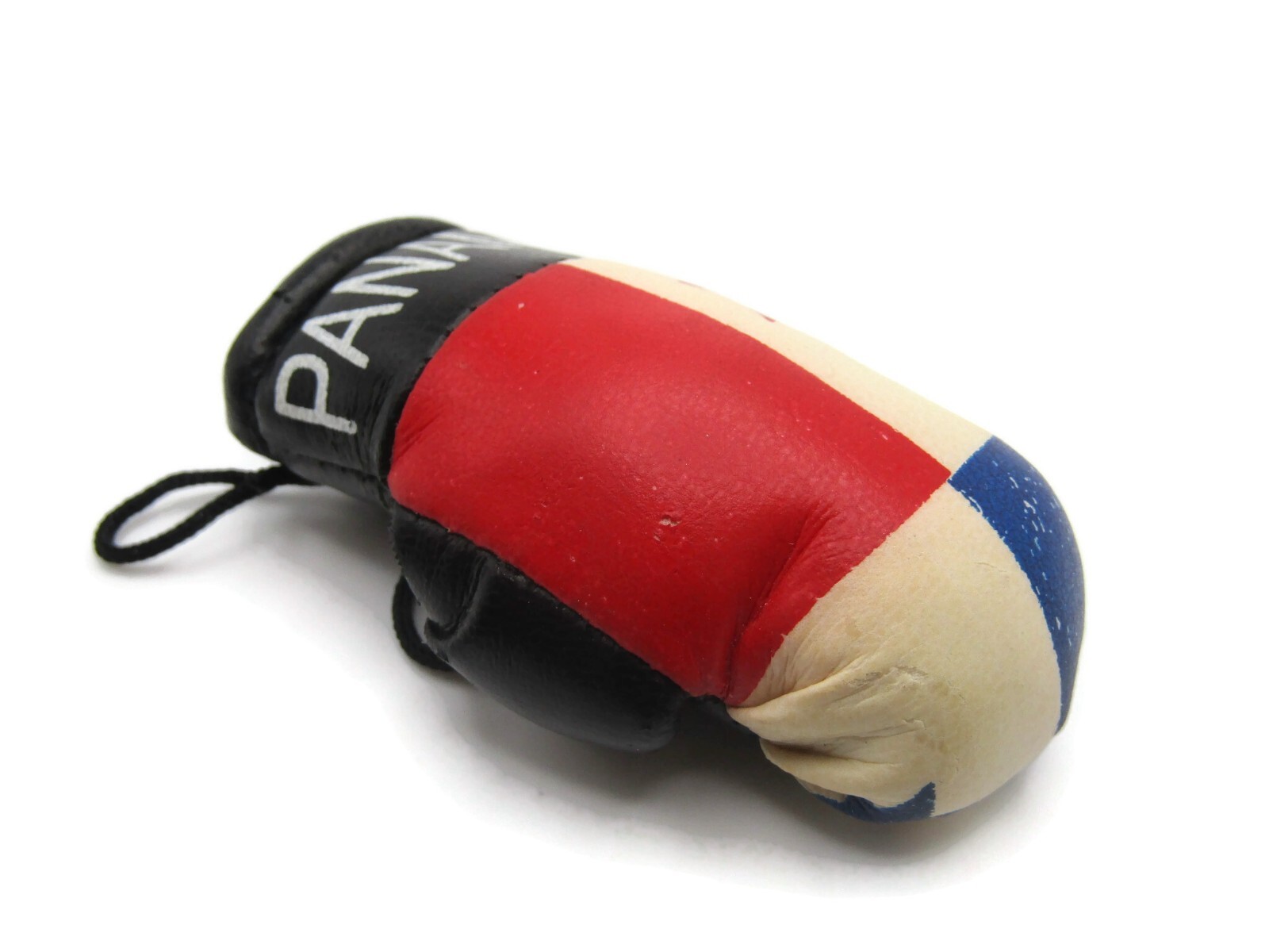 Panama Boxing Glove Miniature Keychain Flag Design