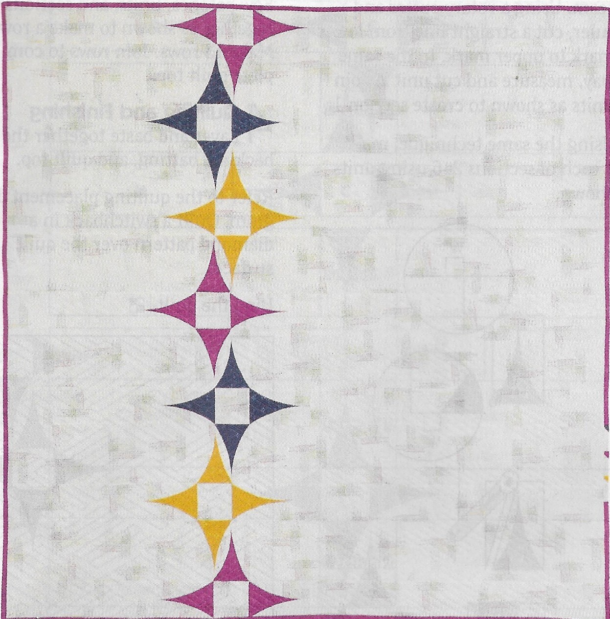 Starline Quilt quilting pattern instructions