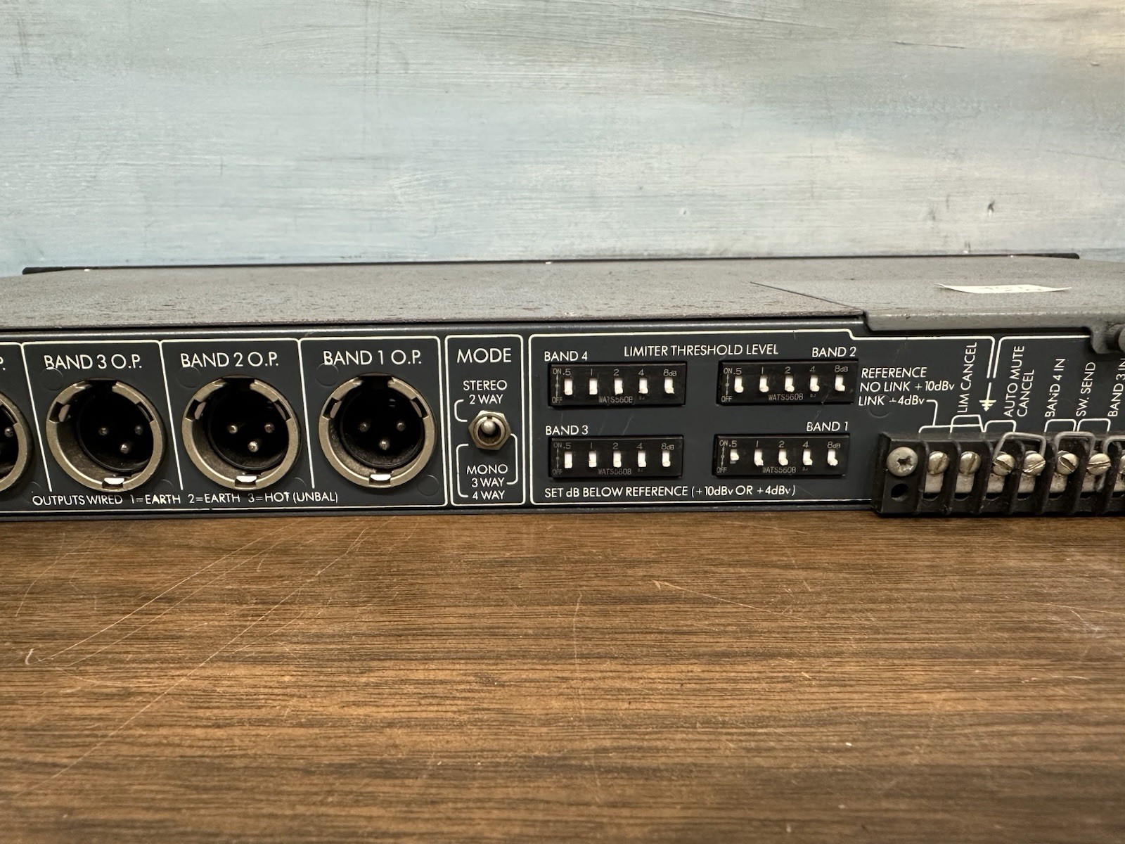 BSS FDS-360 Frequency Dividing System Crossovers - With Two Cards