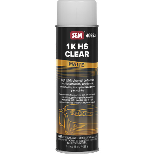 SEM Paints 40923 1K HS Clear Matte