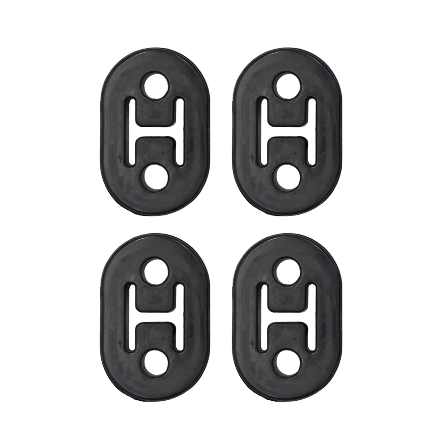 4PCS Rubber Exhaust Tail Pipe Mount Bracket Hanger Bushing Insulator for Toyota
