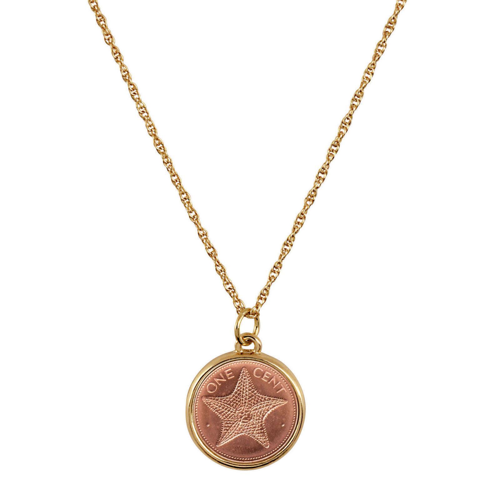 NEW American Coin Treasures Starfish Coin Pendant 14562
