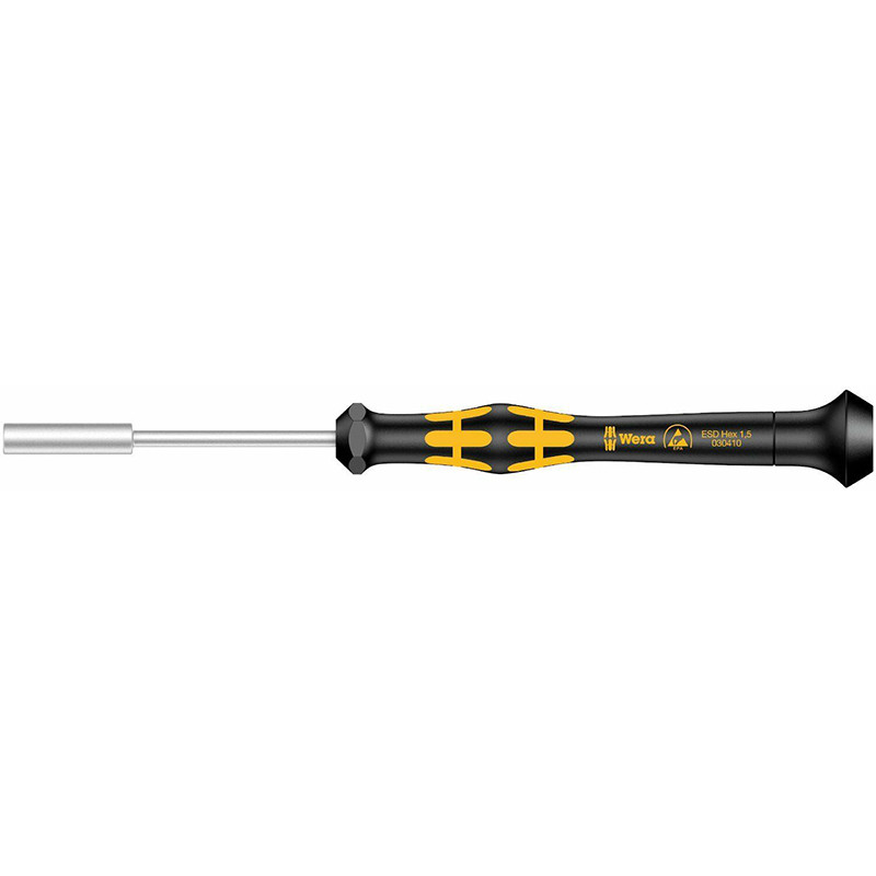 Wera 05030416001 1569 ESD-Nutspinner, 3.5mm x 60mm