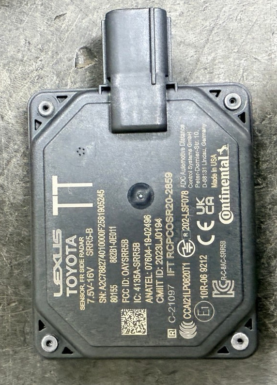 LEXUS TX SERIES 2024-2025 FRONT SIDE RADAR SENSOR 882B1-0E011