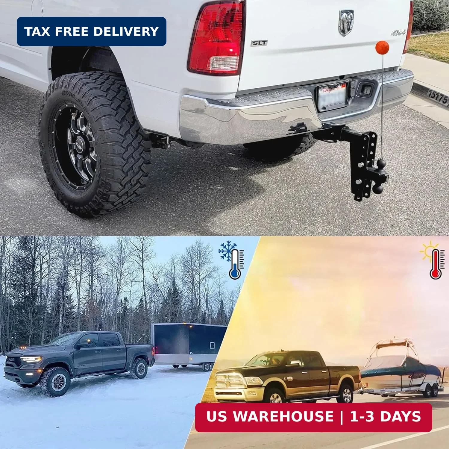 2pcs Tall Adjustable Magnetic Alignment Kit, Trailer Guide Poles, RV Accessories