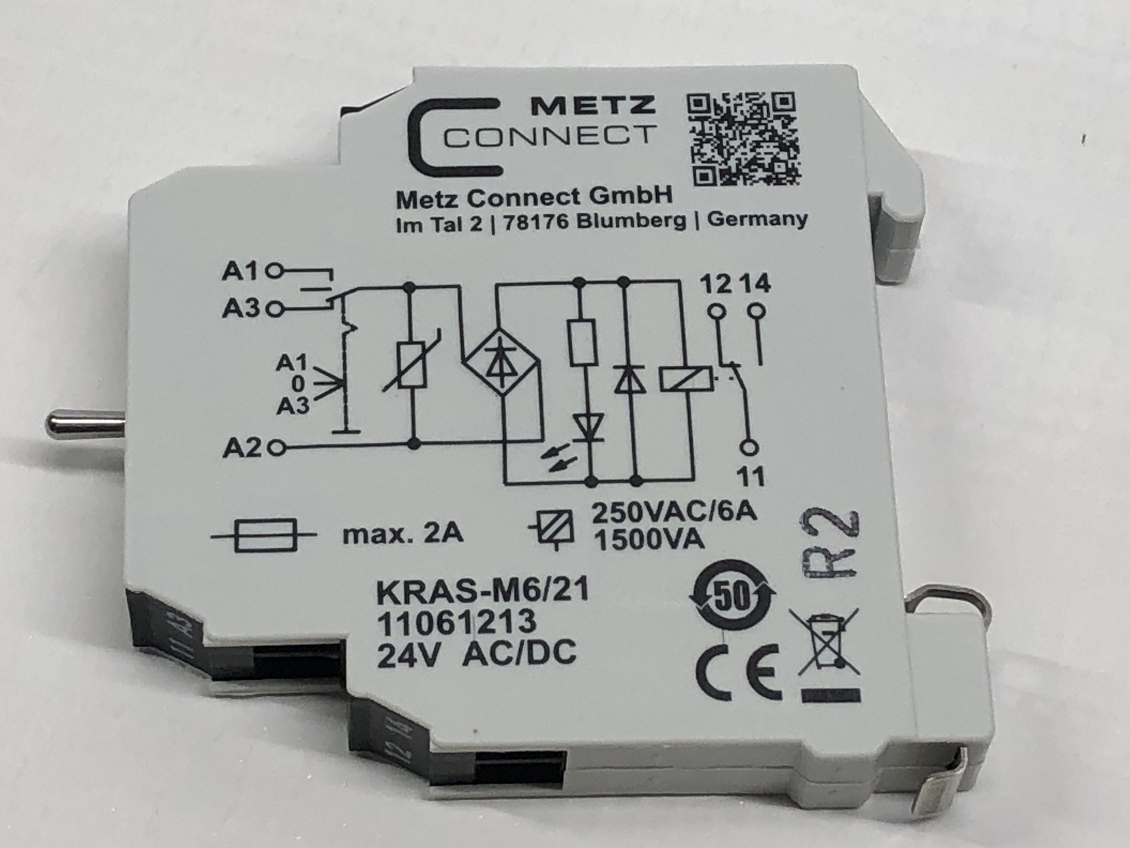 Metz Connect Kras-M6/21 24Ac/Dc