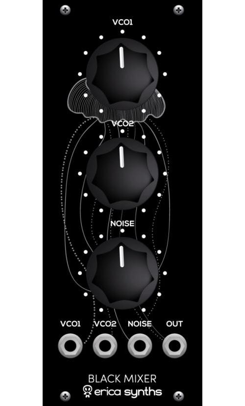 ERICA SYNTHS BLACK MIXER : NEW : [DETROIT MODULAR]