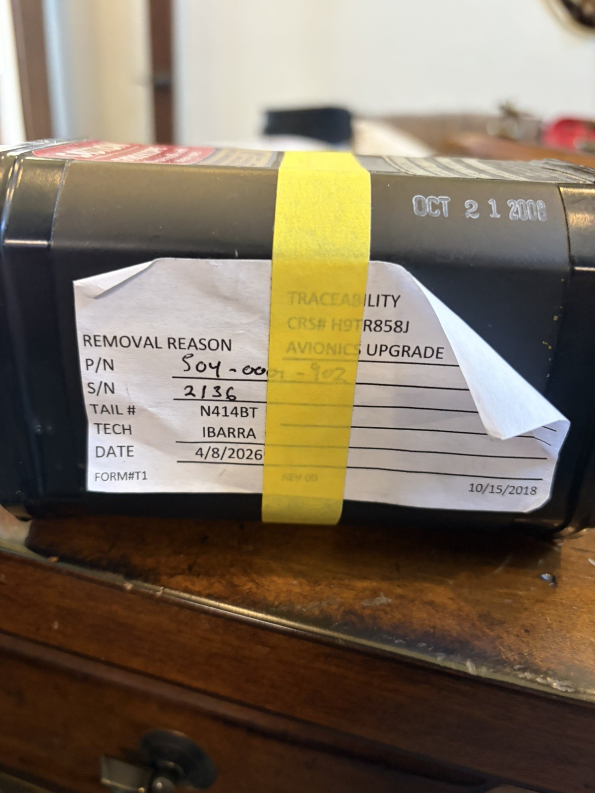 Bendix Avionics AIM 251CF Attitude Gyro 504-0001-902