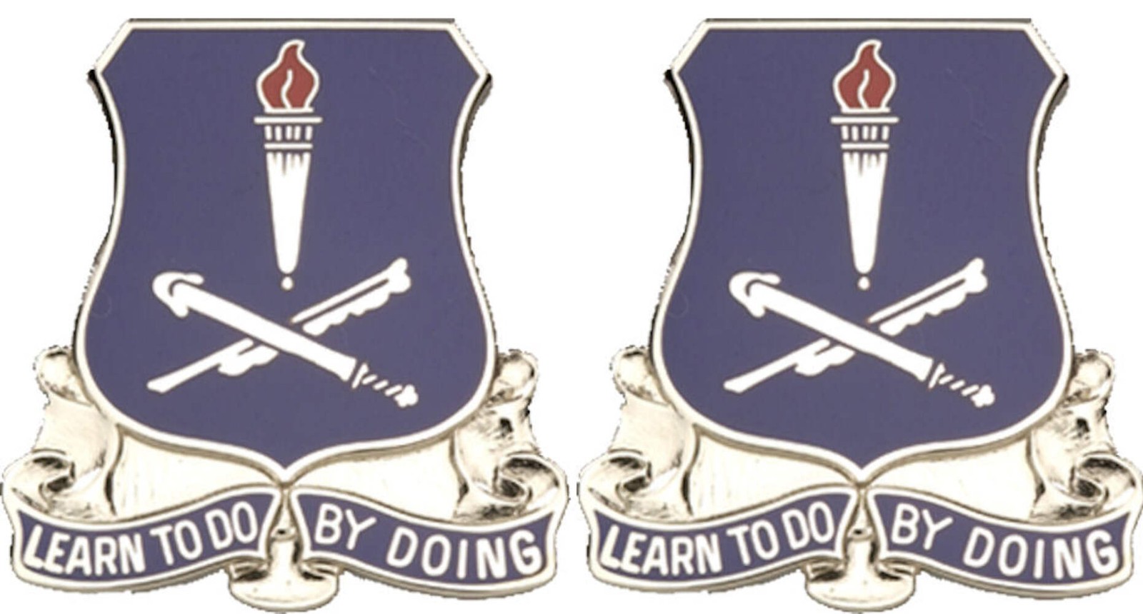 FINANCE SCHOOL Distinctive Unit Insignia - Pair