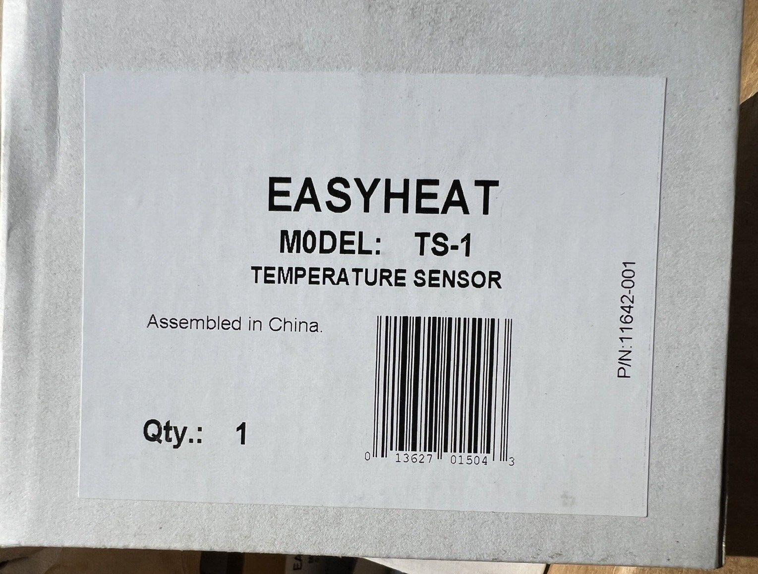 Emerson Easyheat TS-1 Replacement Temperature Sensor Snow Melt EASY HEAT