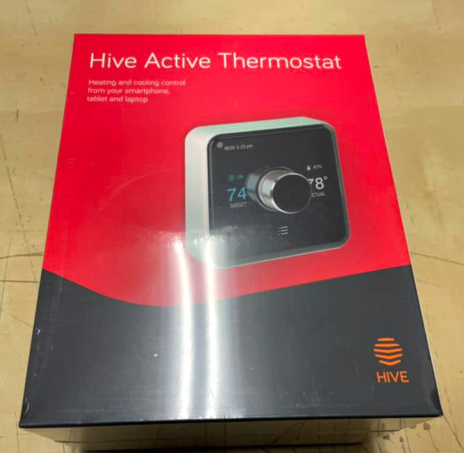 NIB Hive Active Thermostat Heating and Cooling Control for Smartphone SEALED